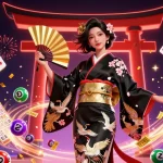 Play big and win at bl555 with a stunning illustration showcasing dynamic lottery elements and a vibrant casino atmosphere.