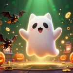 Engage with go88's vibrant casino adventure featuring ghostly characters and immersive game elements.