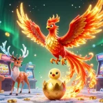 Experience the excitement of gaming with Sunwin Official's vibrant casino-inspired 3D illustration.