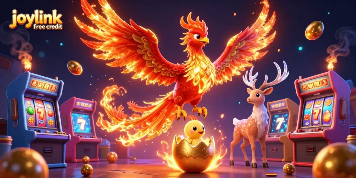 Engage with joylink free credit for exciting casino gameplay featuring dynamic phoenix and slots.