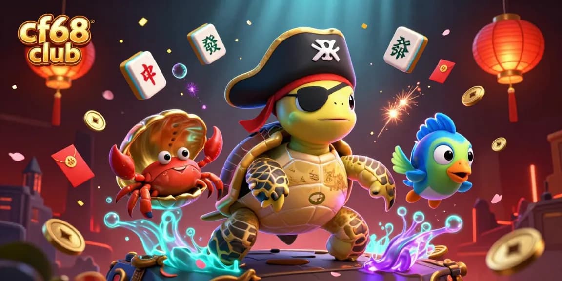 Experience thrilling underwater treasures with cf68 club featuring pirate characters and vibrant gaming elements.