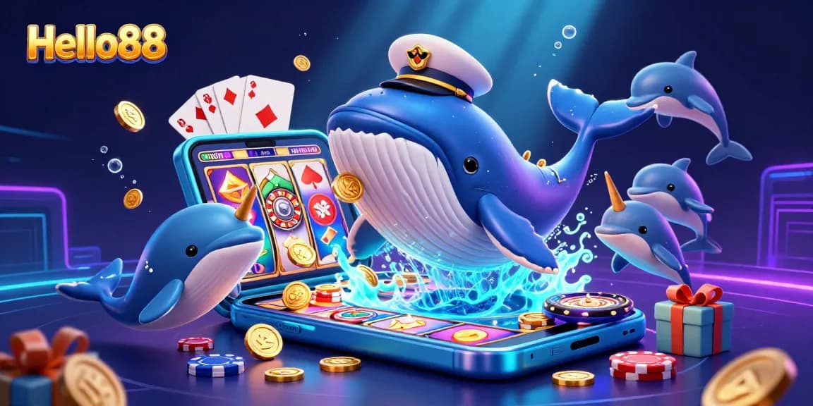 Experience winnings at Hello88 with vibrant games, playful characters, and enticing rewards.