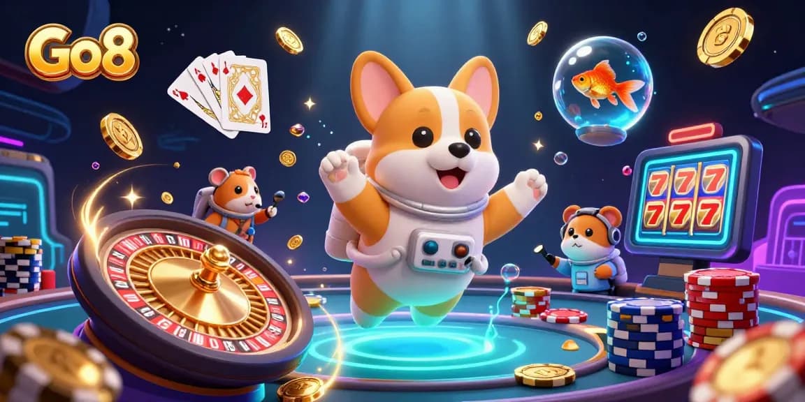 Go8 offers thrilling gaming experiences with vibrant characters and rich casino elements.