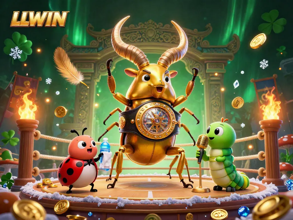 Experience thrilling gameplay at LLWIN with dynamic characters in an immersive casino setting, surrounded by engaging elements.