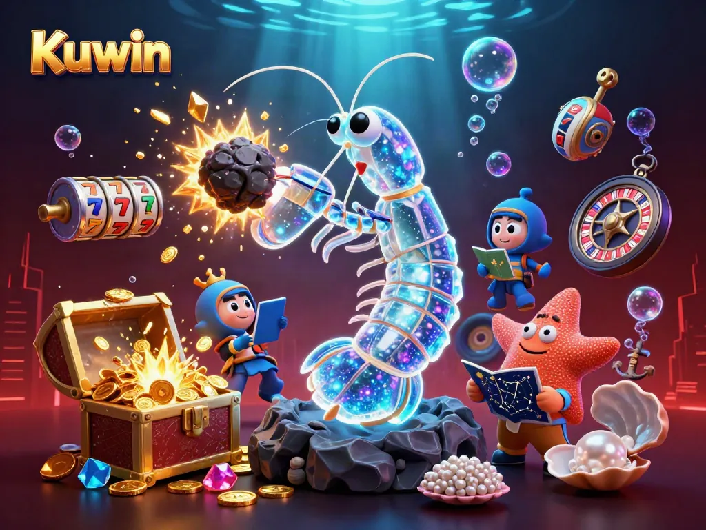 Kuwin offers an exciting 3D gaming experience featuring galactic samurai and treasures