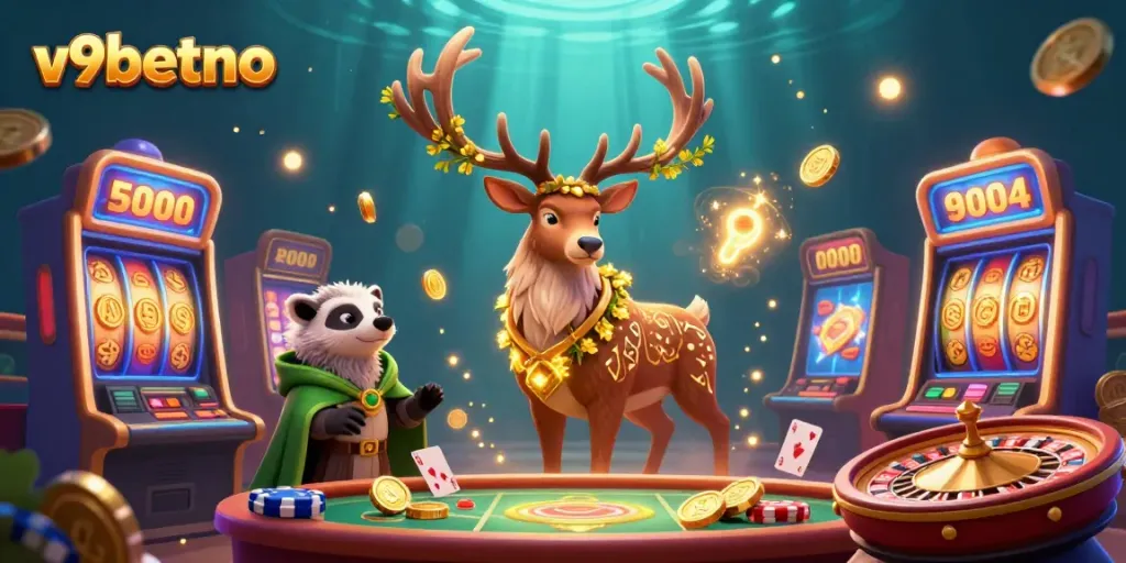 Engage with thrilling gameplay at v9betno featuring vibrant 3D characters and exciting casino elements.