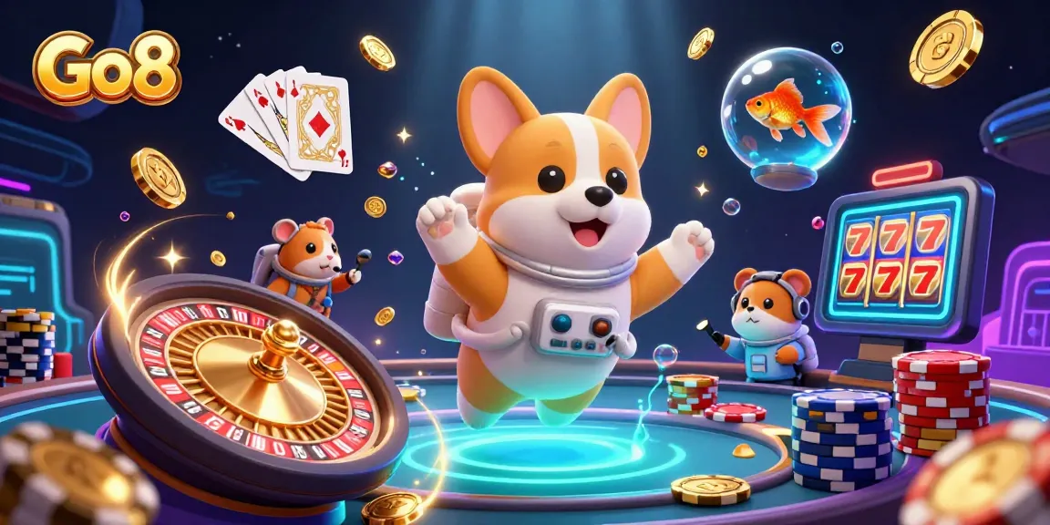 Go8 offers thrilling gaming experiences with vibrant characters and rich casino elements.